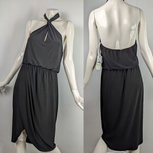 Black halter dress by Laundry NTW size 4